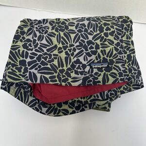 Patagonia Nylon Board Shorts‎ Floral Print Drawstring Hook & Loop Lined Size 38